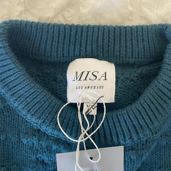 Misa Los Angeles Vayda cotton Cashmere sweater - Picture 8 of 13